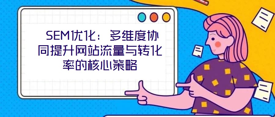  SEM優(yōu)化：多維度協(xié)同提升網(wǎng)站流量與轉(zhuǎn)化率的核心策略