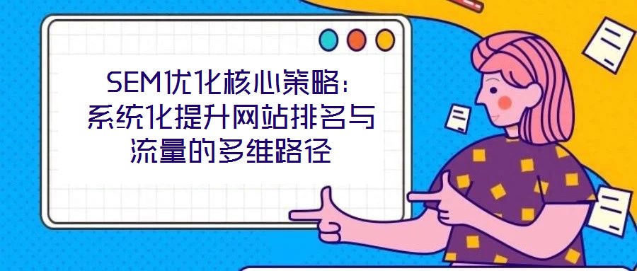  SEM優化核心策略：系統化提升網站排名與流量的多維路徑