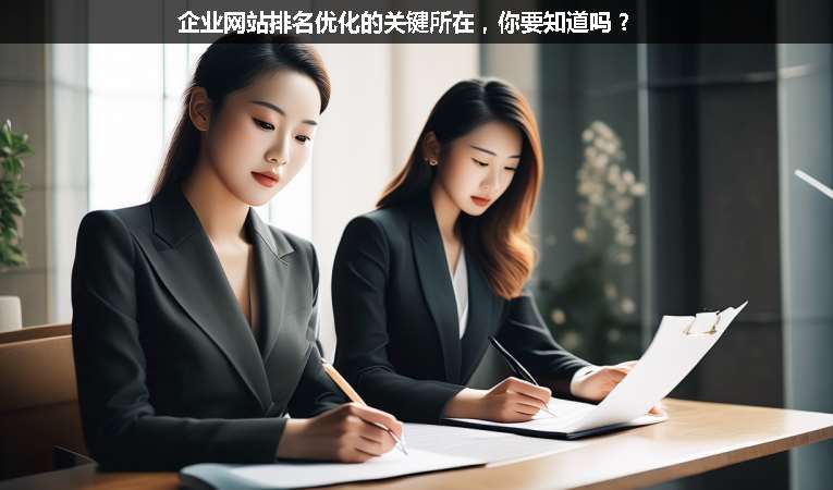 企業(yè)網(wǎng)站排名優(yōu)化的關(guān)鍵所在，你要知道嗎？